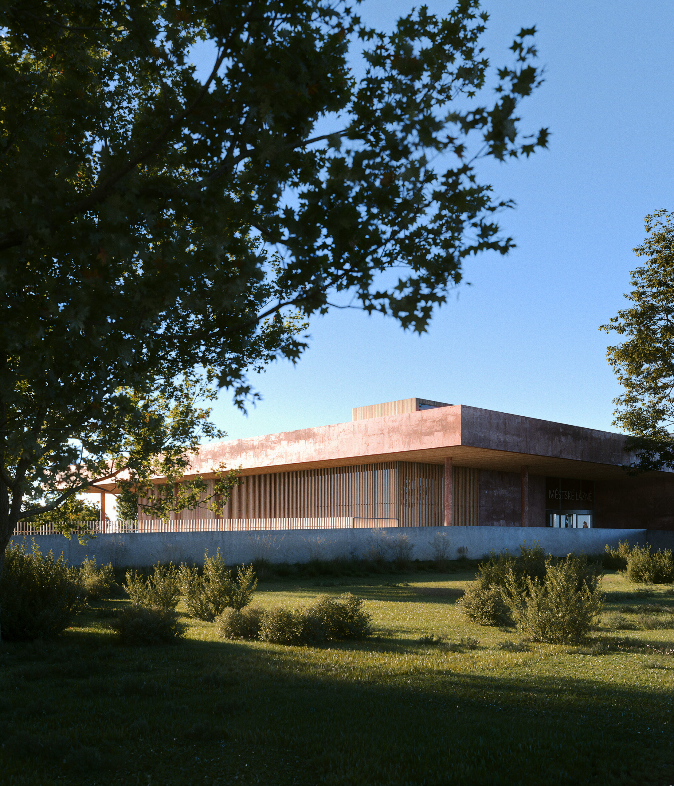 Different light scenarios in architectural visualizations